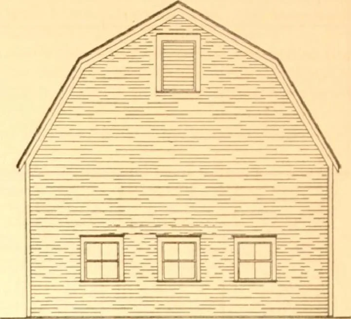 An illustration from Radford's Combined House and Barn Plan Book, 1908, leaf 183