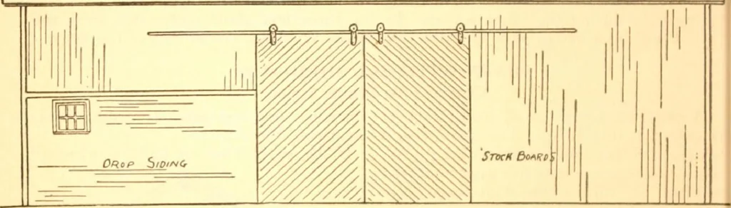 An illustration from Radford's Combined House and Barn Plan Book, 1908, leaf 191