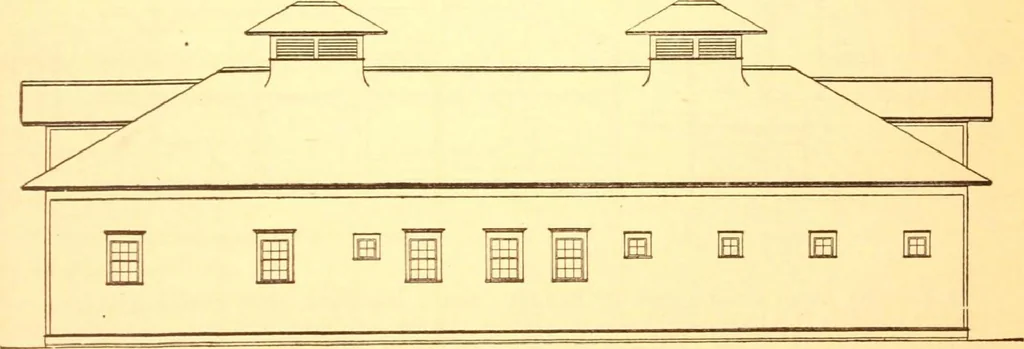 An illustration from Radford's Combined House and Barn Plan Book, 1908, leaf 220