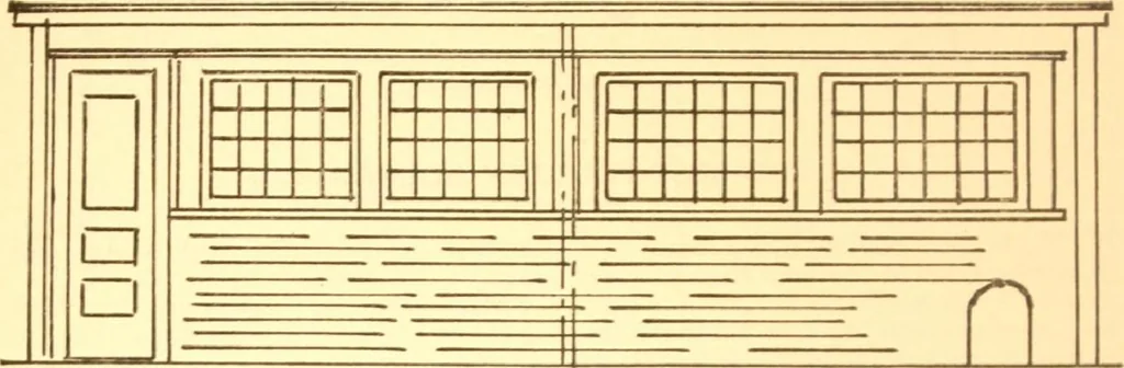 An illustration from Radford's Combined House and Barn Plan Book, 1908, leaf 239
