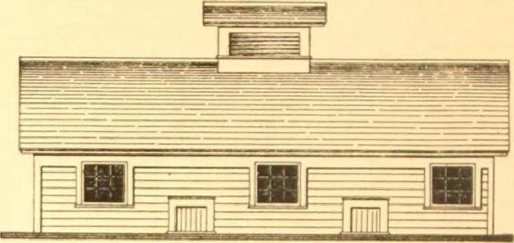 An illustration from Radford's Combined House and Barn Plan Book, 1908, leaf 245