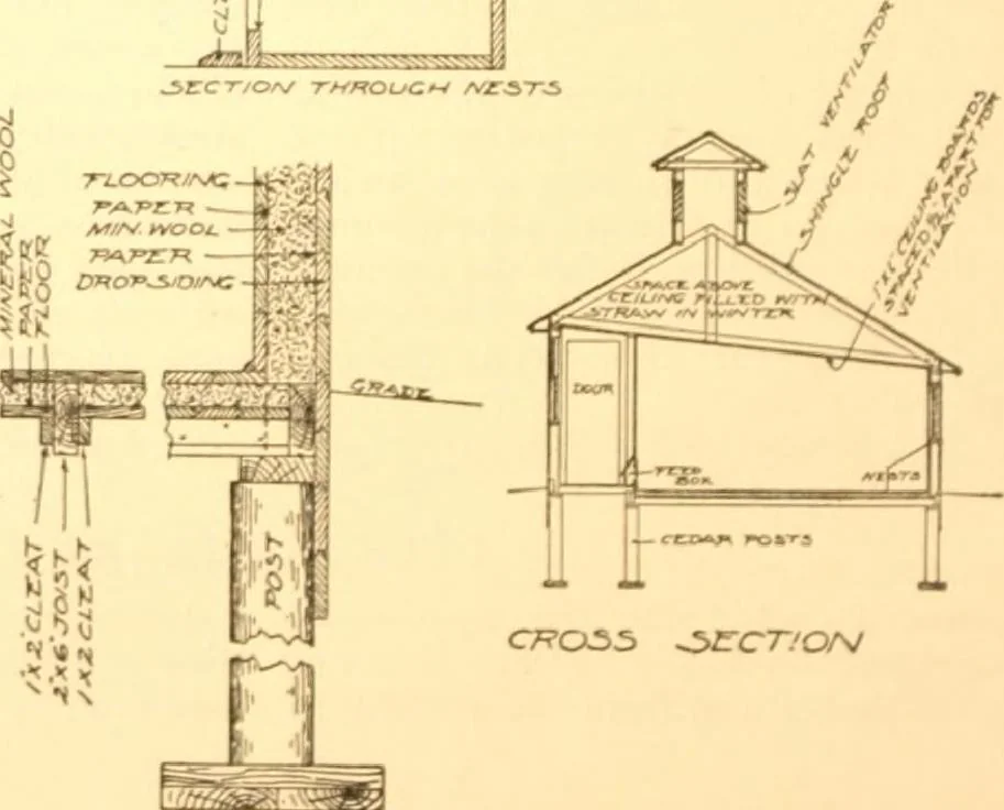An illustration from Radford's Combined House and Barn Plan Book, 1908, leaf 245
