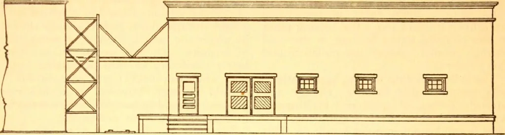 An illustration from Radford's Combined House and Barn Plan Book, 1908, leaf 254