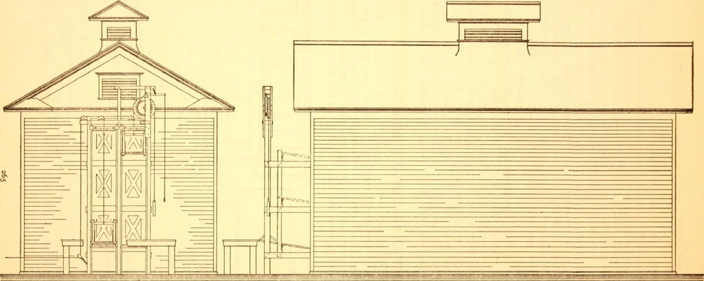 An illustration from Radford's Combined House and Barn Plan Book, 1908, leaf 258