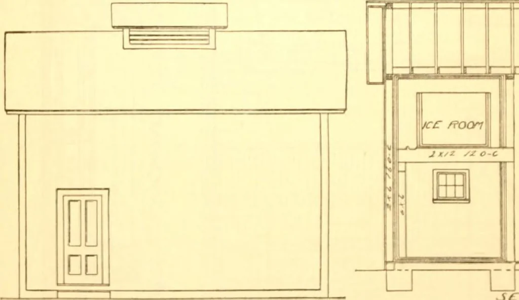 An illustration from Radford's Combined House and Barn Plan Book, 1908, leaf 259