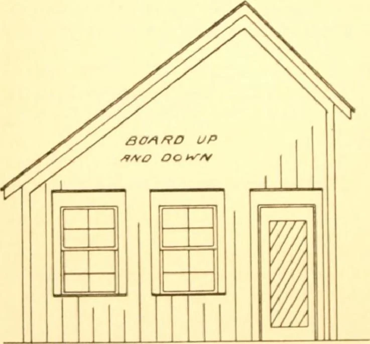 An illustration from Radford's Combined House and Barn Plan Book, 1908, leaf 261
