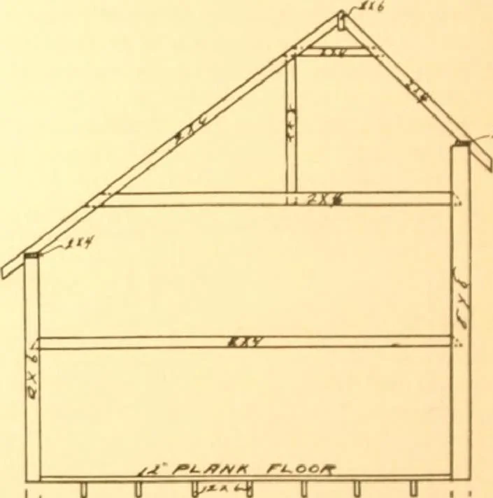 An illustration from Radford's Combined House and Barn Plan Book, 1908, leaf 261
