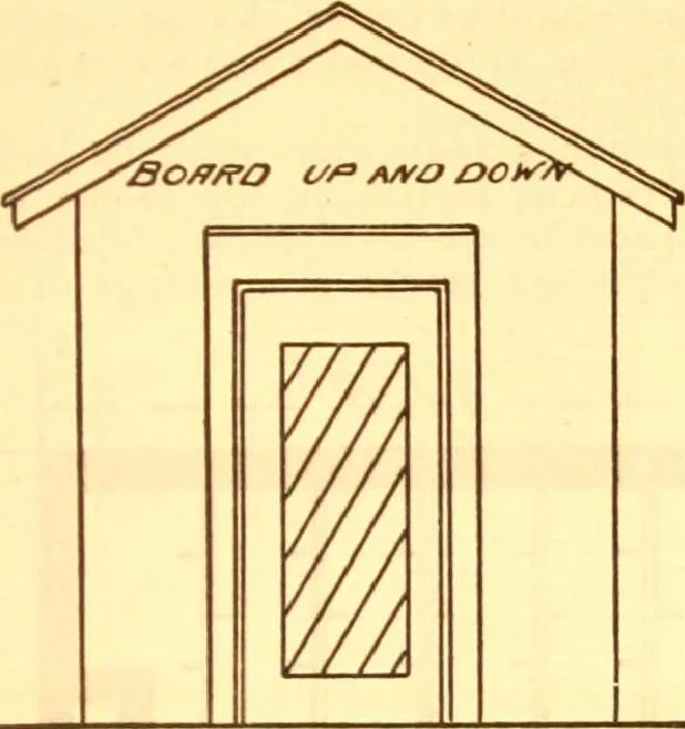 An illustration from Radford's Combined House and Barn Plan Book, 1908, leaf 272