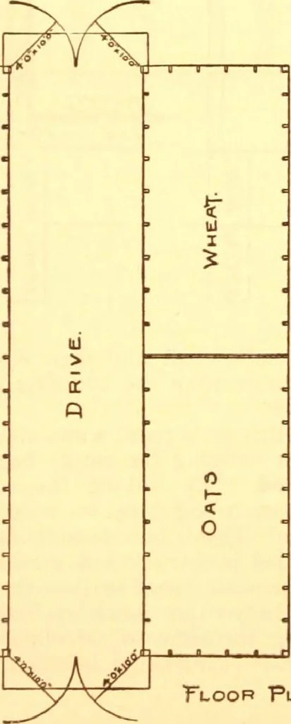 An illustration from Radford's Combined House and Barn Plan Book, 1908, leaf 274