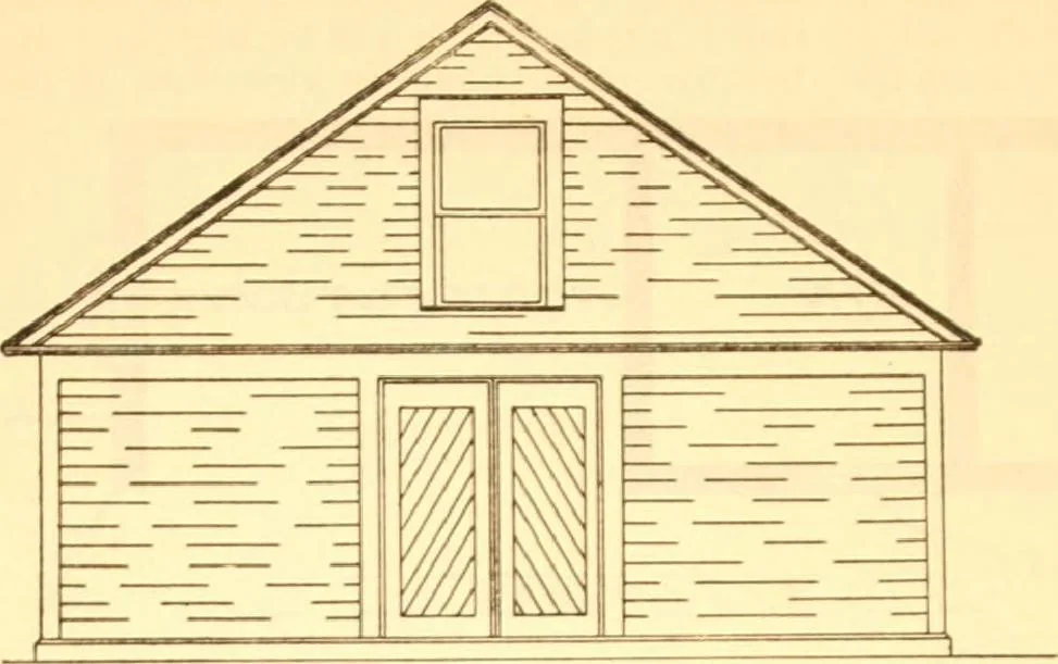 An illustration from Radford's Combined House and Barn Plan Book, 1908, leaf 277