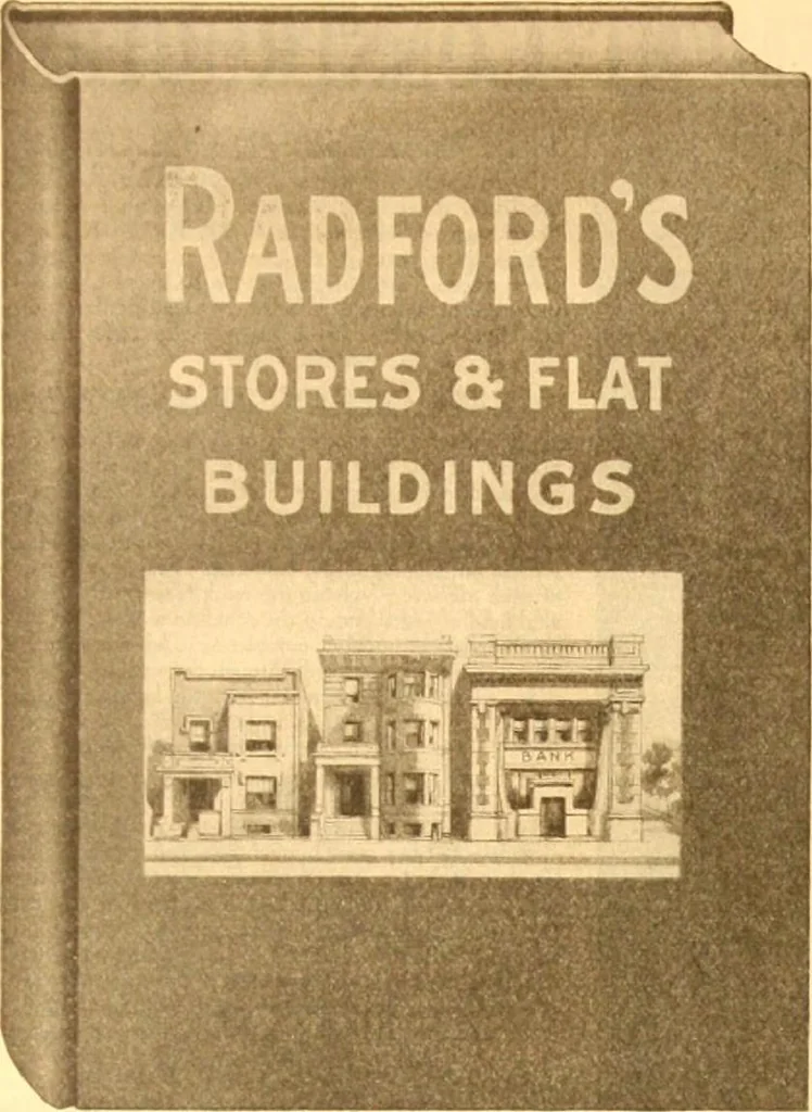 An illustration from Radford's Combined House and Barn Plan Book, 1908, leaf 286