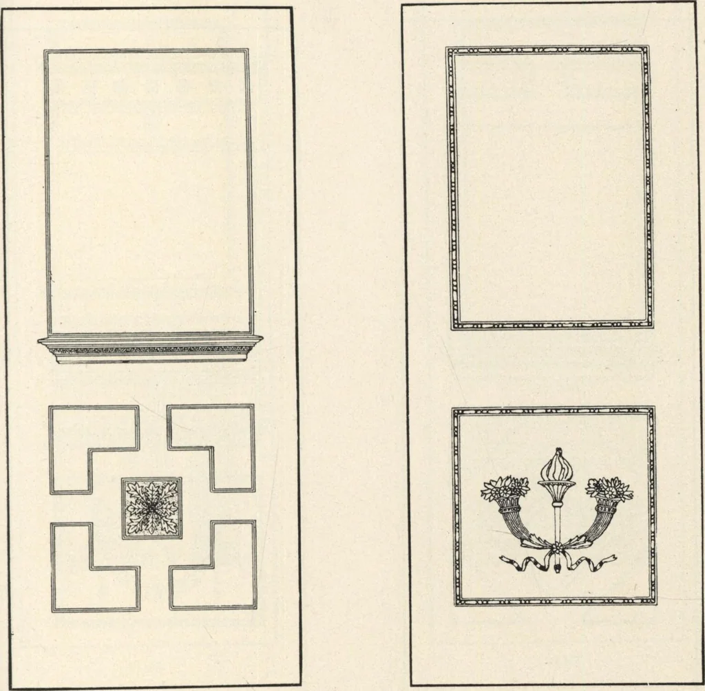 An illustration from Sash, doors, blinds, mouldings, and all kinds of millwork, 1904, leaf 106