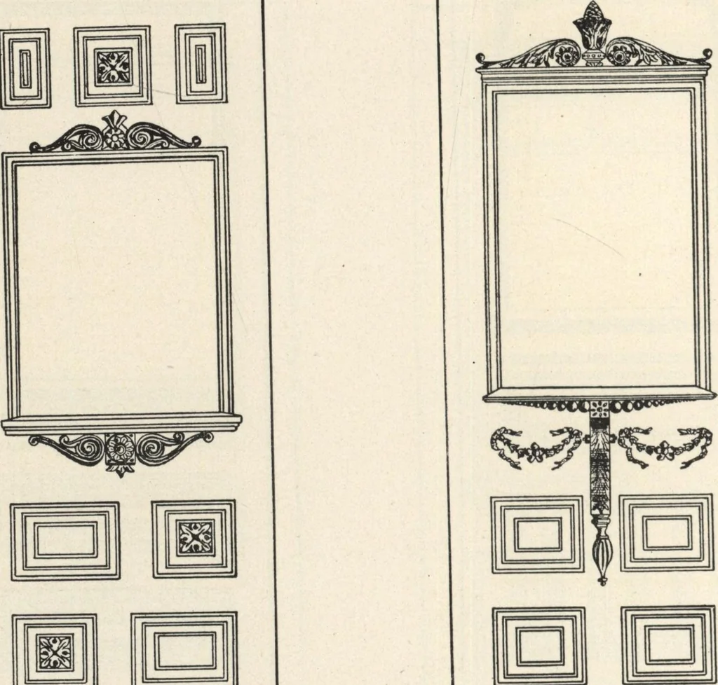 An illustration from Sash, doors, blinds, mouldings, and all kinds of millwork, 1904, leaf 109