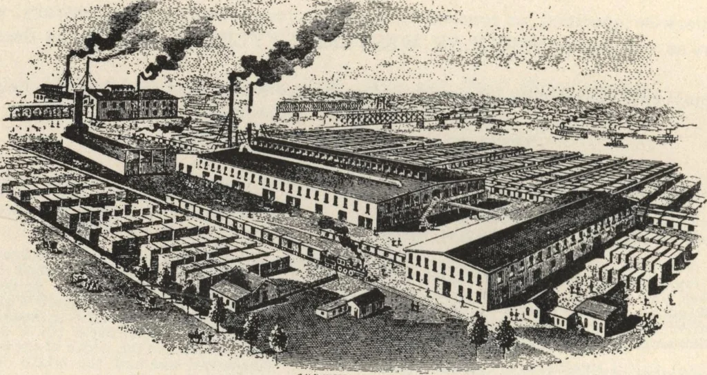 An illustration from Sash, doors, blinds, mouldings, and all kinds of millwork, 1904, leaf 11