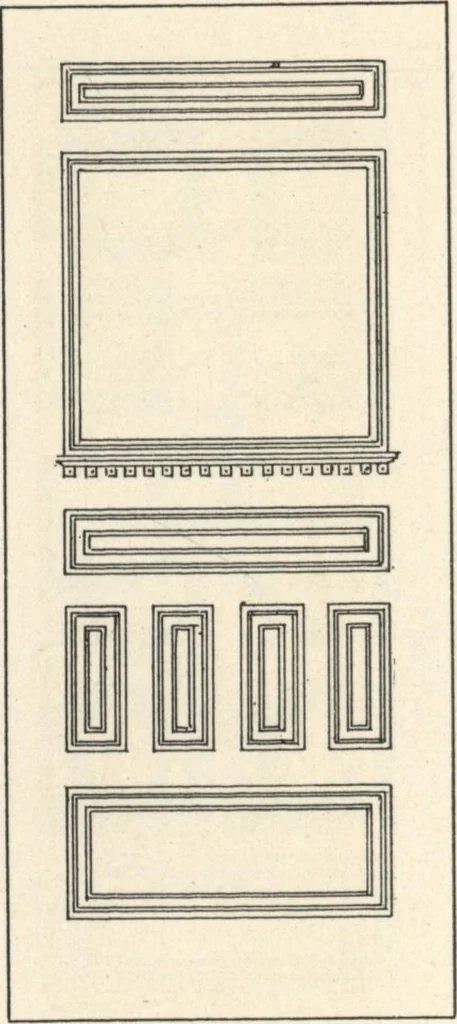 An illustration from Sash, doors, blinds, mouldings, and all kinds of millwork, 1904, leaf 117