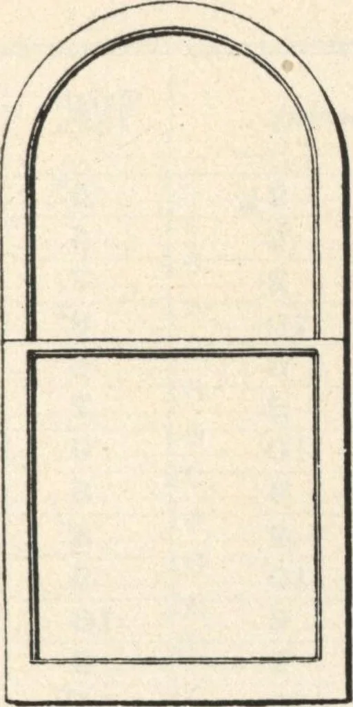 An illustration from Sash, doors, blinds, mouldings, and all kinds of millwork, 1904, leaf 12
