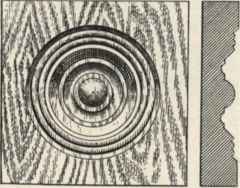 An illustration from Sash, doors, blinds, mouldings, and all kinds of millwork, 1904, leaf 143