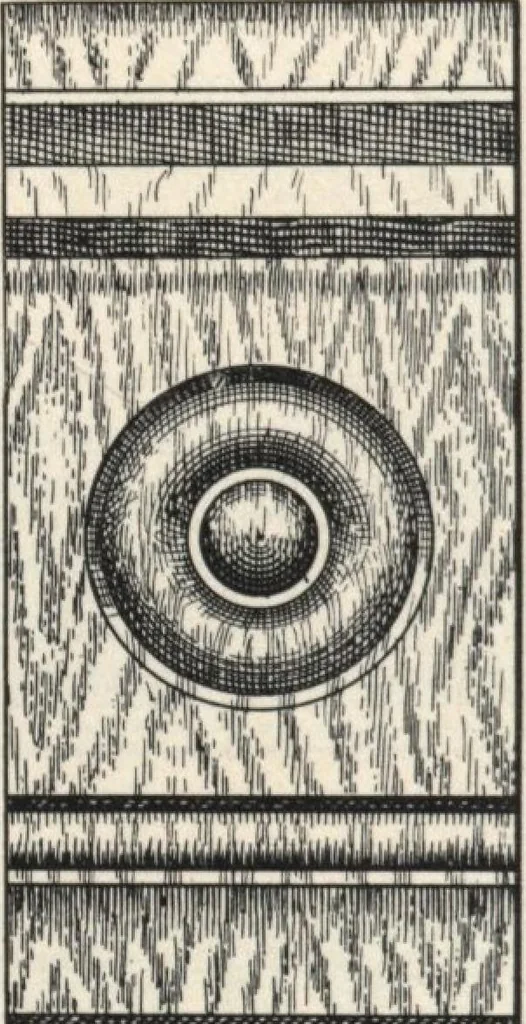 An illustration from Sash, doors, blinds, mouldings, and all kinds of millwork, 1904, leaf 143