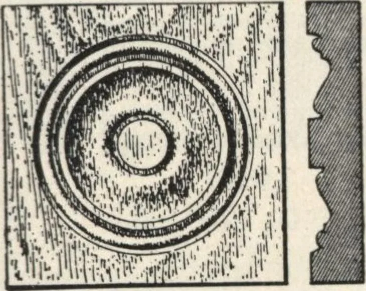 An illustration from Sash, doors, blinds, mouldings, and all kinds of millwork, 1904, leaf 144