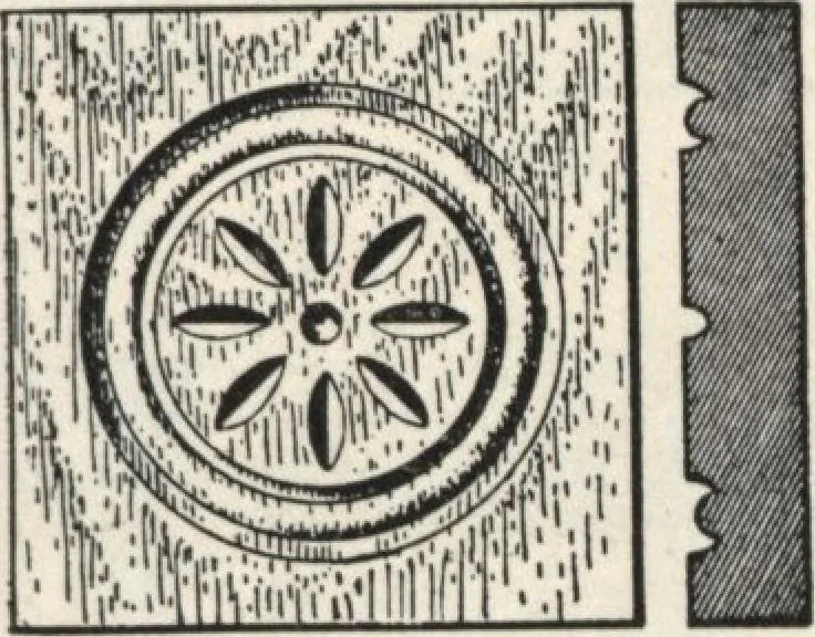 An illustration from Sash, doors, blinds, mouldings, and all kinds of millwork, 1904, leaf 144