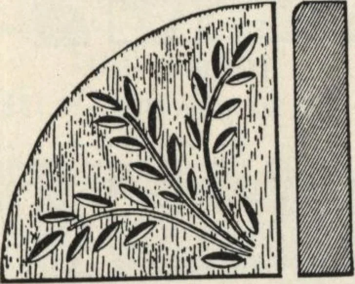 An illustration from Sash, doors, blinds, mouldings, and all kinds of millwork, 1904, leaf 144