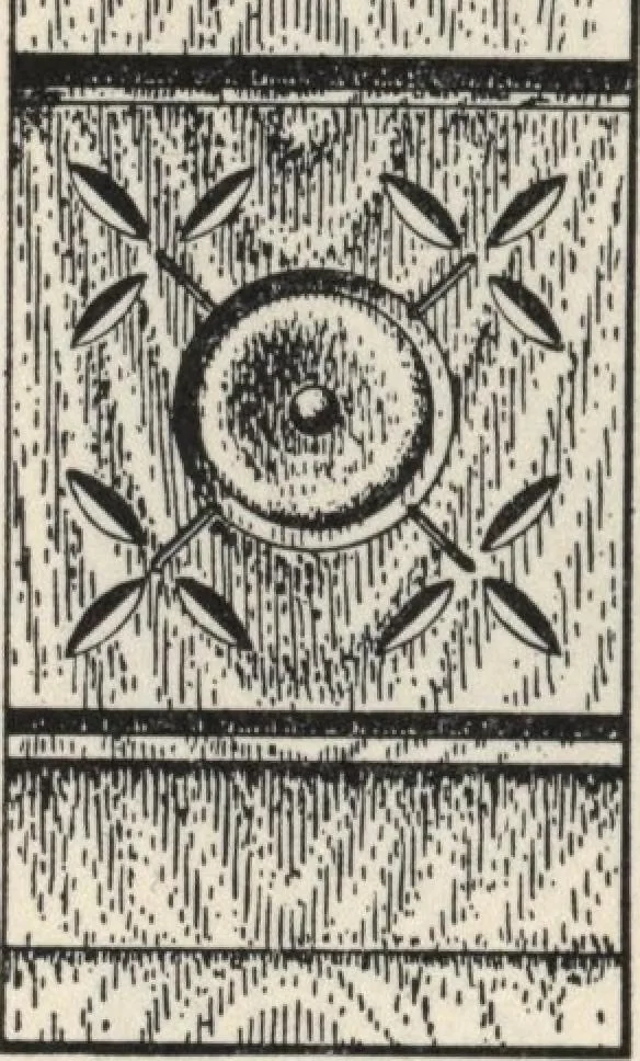 An illustration from Sash, doors, blinds, mouldings, and all kinds of millwork, 1904, leaf 145