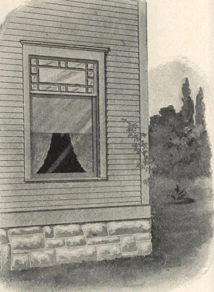 An illustration from Sash, doors, blinds, mouldings, and all kinds of millwork, 1904, leaf 151