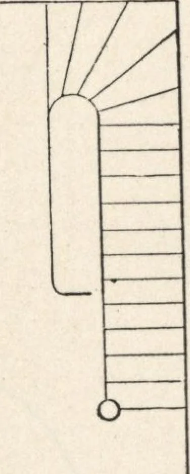 An illustration from Sash, doors, blinds, mouldings, and all kinds of millwork, 1904, leaf 160