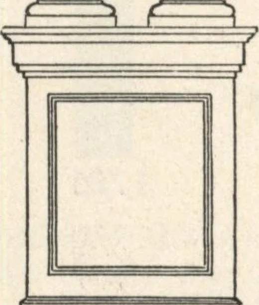 An illustration from Sash, doors, blinds, mouldings, and all kinds of millwork, 1904, leaf 201