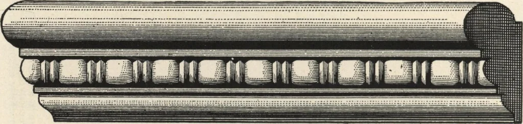 An illustration from Sash, doors, blinds, mouldings, and all kinds of millwork, 1904, leaf 221