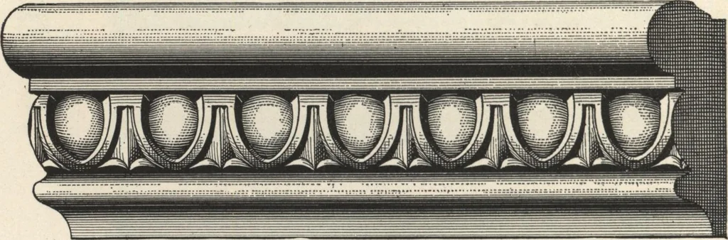 An illustration from Sash, doors, blinds, mouldings, and all kinds of millwork, 1904, leaf 221