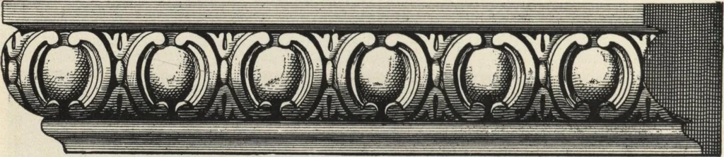 An illustration from Sash, doors, blinds, mouldings, and all kinds of millwork, 1904, leaf 223
