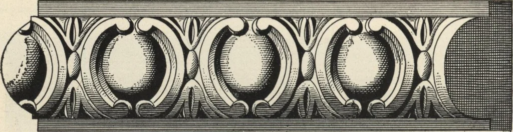 An illustration from Sash, doors, blinds, mouldings, and all kinds of millwork, 1904, leaf 223