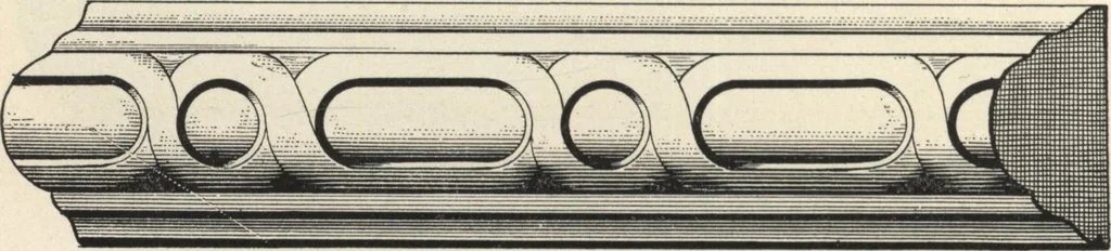 An illustration from Sash, doors, blinds, mouldings, and all kinds of millwork, 1904, leaf 223