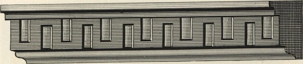 An illustration from Sash, doors, blinds, mouldings, and all kinds of millwork, 1904, leaf 226