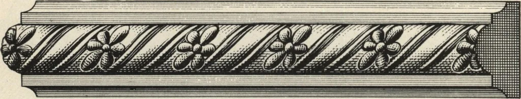 An illustration from Sash, doors, blinds, mouldings, and all kinds of millwork, 1904, leaf 229
