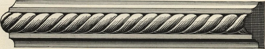 An illustration from Sash, doors, blinds, mouldings, and all kinds of millwork, 1904, leaf 229