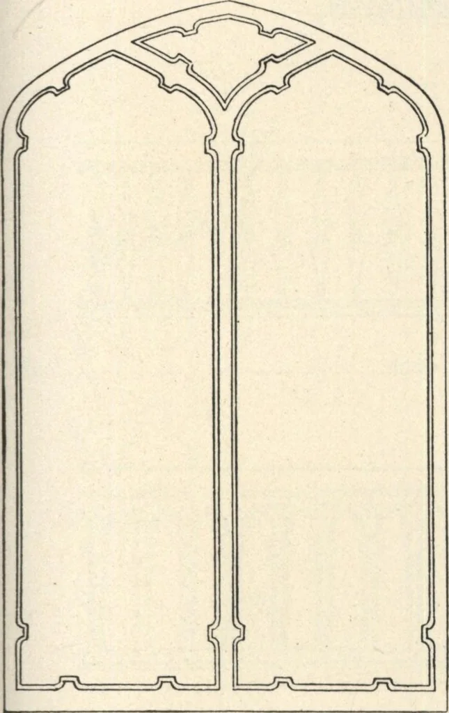 An illustration from Sash, doors, blinds, mouldings, and all kinds of millwork, 1904, leaf 232