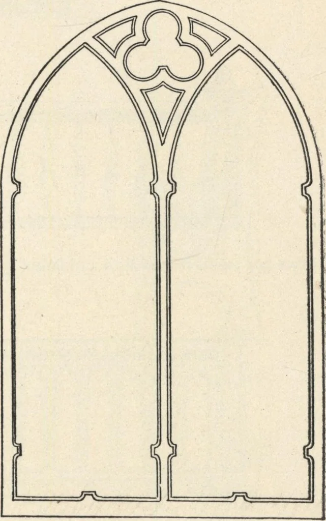 An illustration from Sash, doors, blinds, mouldings, and all kinds of millwork, 1904, leaf 232