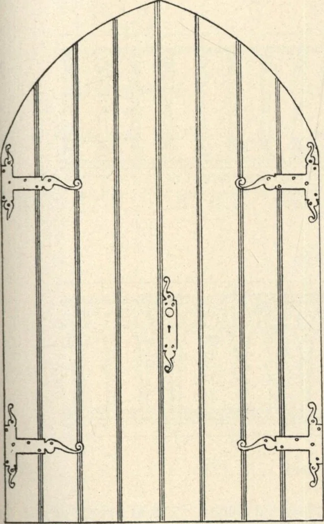 An illustration from Sash, doors, blinds, mouldings, and all kinds of millwork, 1904, leaf 232