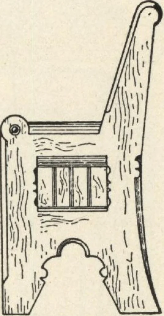 An illustration from Sash, doors, blinds, mouldings, and all kinds of millwork, 1904, leaf 234