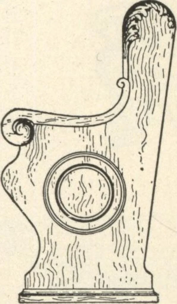An illustration from Sash, doors, blinds, mouldings, and all kinds of millwork, 1904, leaf 234