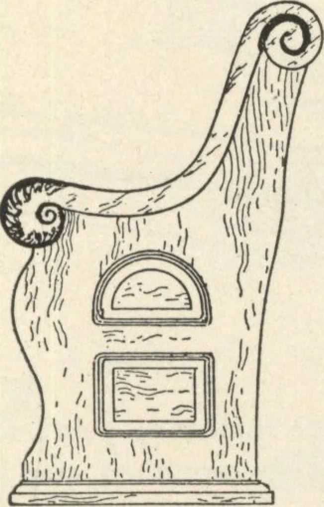 An illustration from Sash, doors, blinds, mouldings, and all kinds of millwork, 1904, leaf 234