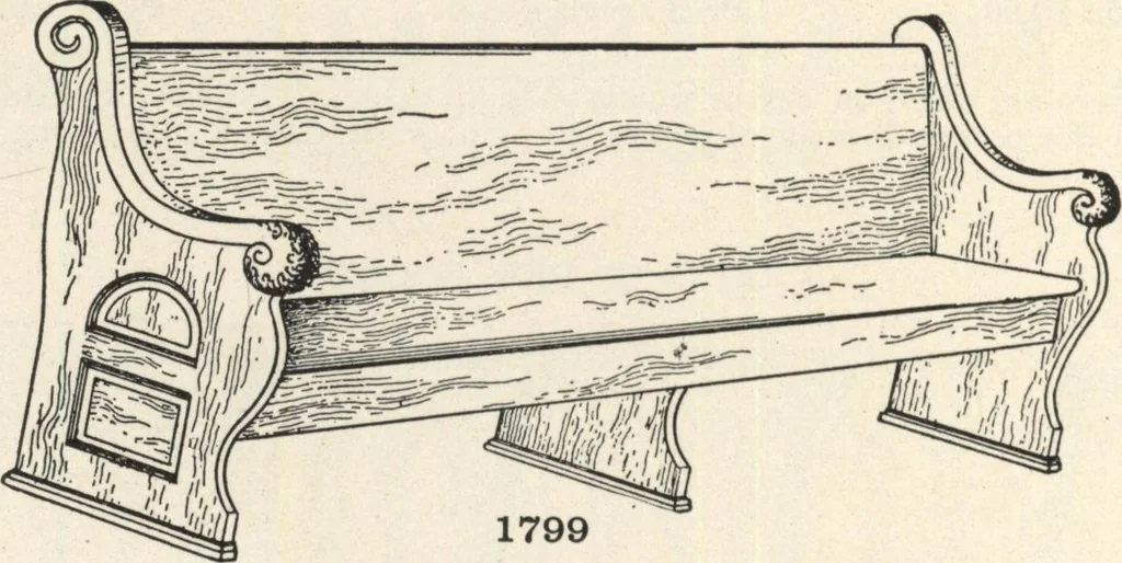 An illustration from Sash, doors, blinds, mouldings, and all kinds of millwork, 1904, leaf 235