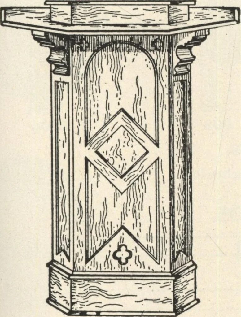 An illustration from Sash, doors, blinds, mouldings, and all kinds of millwork, 1904, leaf 236