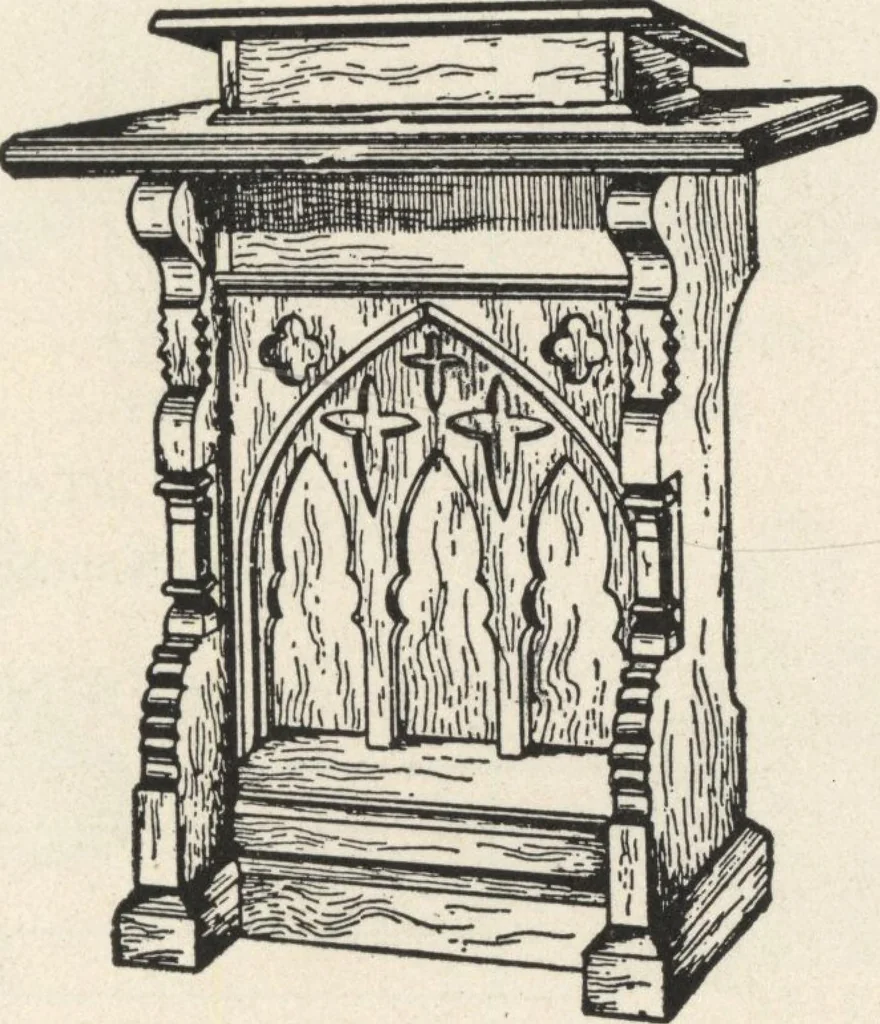 An illustration from Sash, doors, blinds, mouldings, and all kinds of millwork, 1904, leaf 236