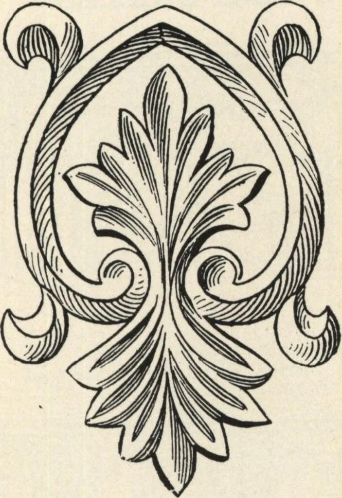An illustration from Sash, doors, blinds, mouldings, and all kinds of millwork, 1904, leaf 242