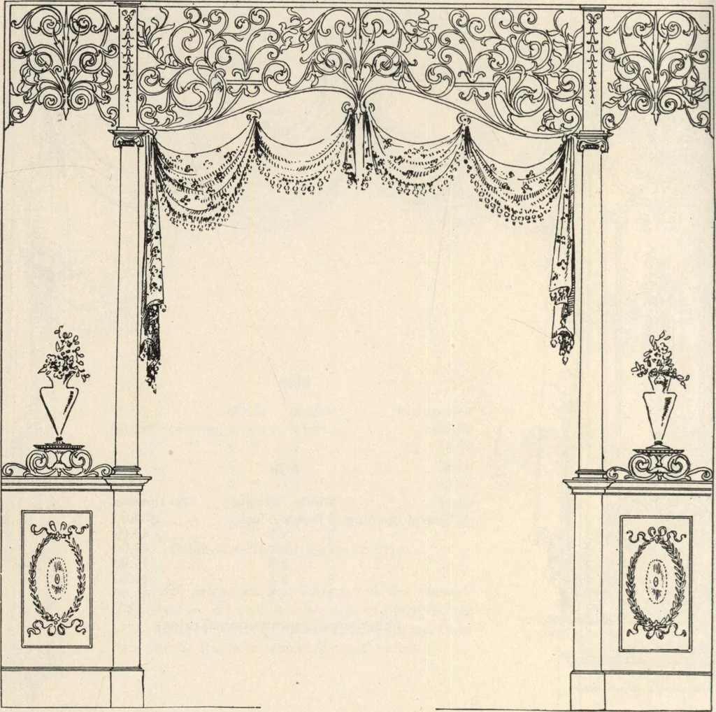 An illustration from Sash, doors, blinds, mouldings, and all kinds of millwork, 1904, leaf 251