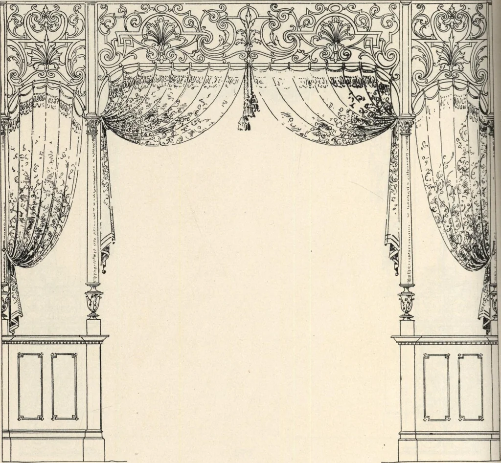An illustration from Sash, doors, blinds, mouldings, and all kinds of millwork, 1904, leaf 253