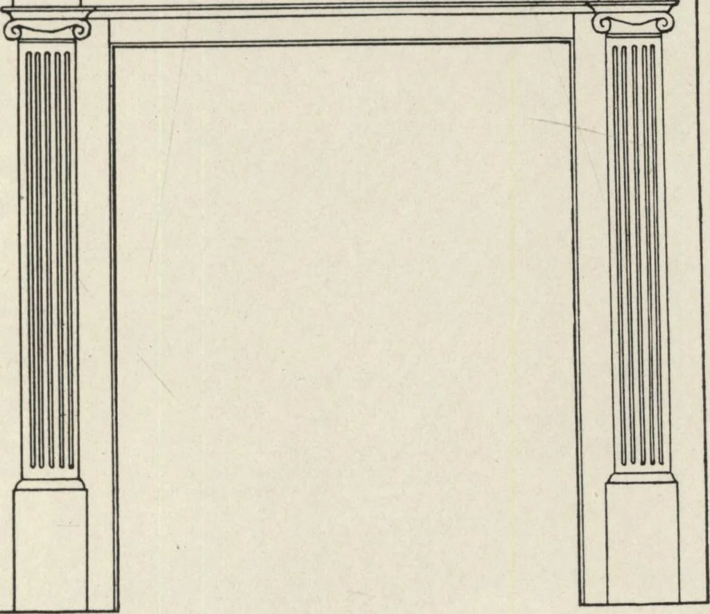 An illustration from Sash, doors, blinds, mouldings, and all kinds of millwork, 1904, leaf 256